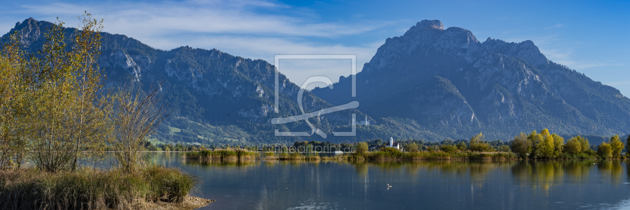 Bild-Nr.: 12760074 Forggensee und Säuling erstellt von Walter G. Allgöwer