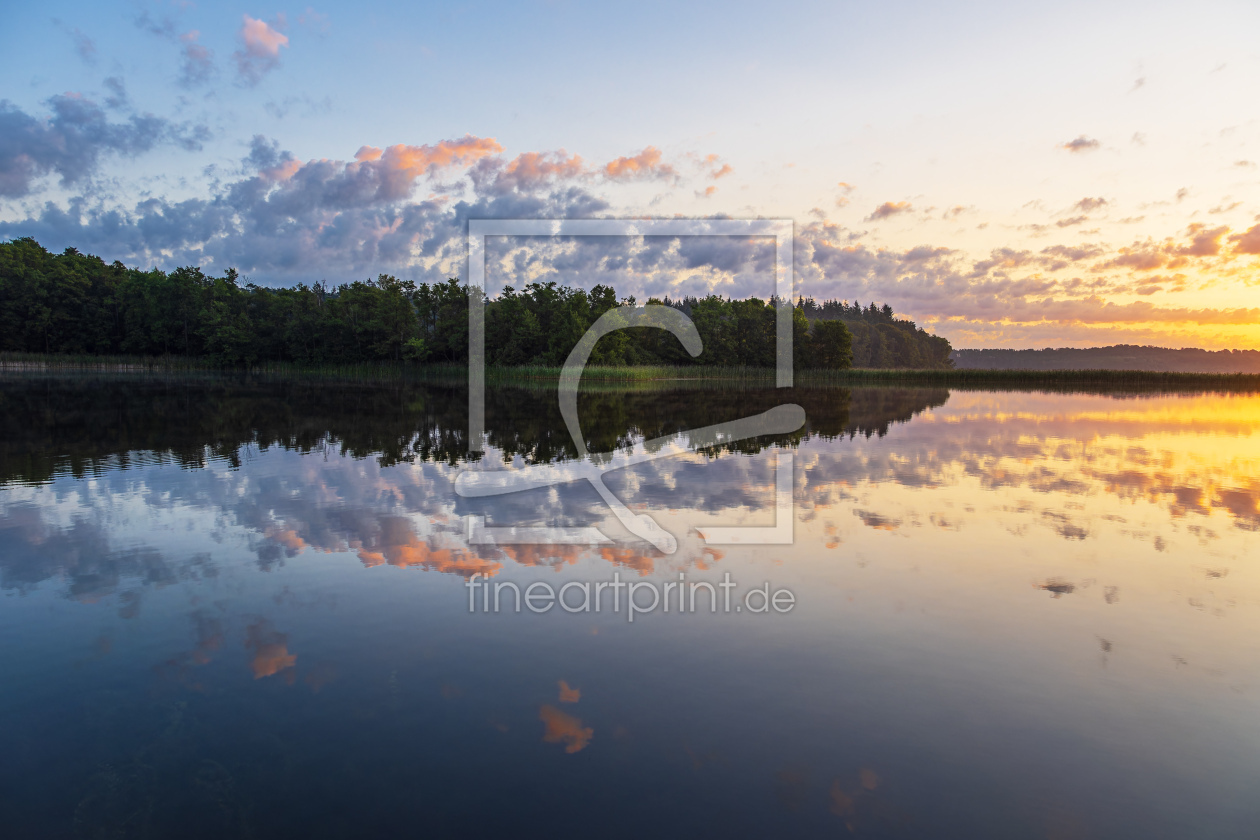 Bild-Nr.: 12760289 Sonnenaufgang in Seedorf am Schaalsee erstellt von Rico Ködder