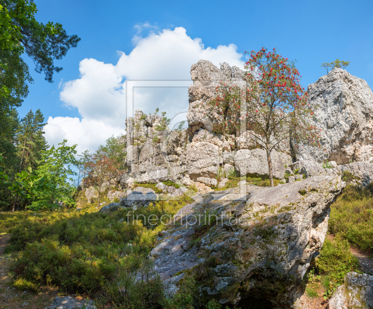 Bild-Nr.: 12760441 Quarzfelsen in Viechtach am Großen Pfahl erstellt von SusaZoom