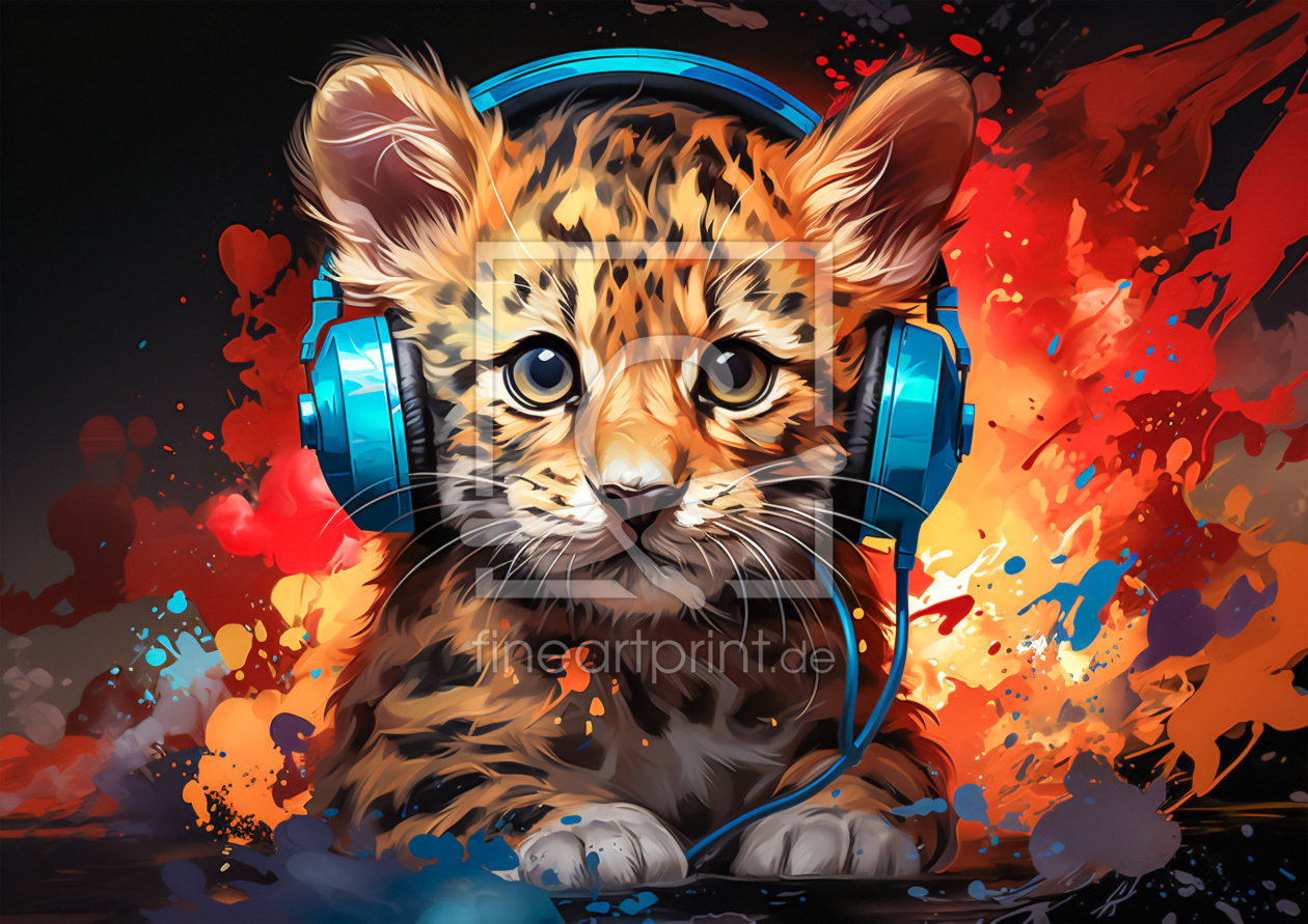 Bild-Nr.: 12760475 Musik Kunterbunt KI erstellt von Steffen Gierok