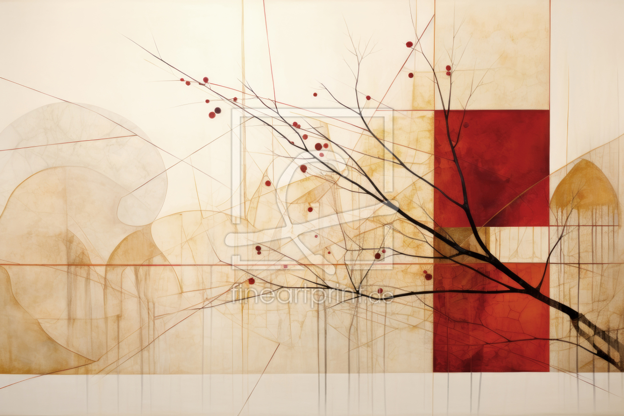 Bild-Nr.: 12762485 Geometrische Kunst HERBST Downtown erstellt von Melanie Viola