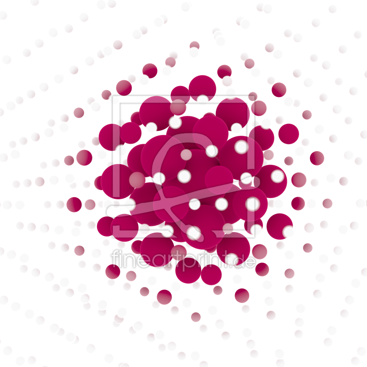 Bild-Nr.: 12762891 Kugelmatrix pink erstellt von dresdner