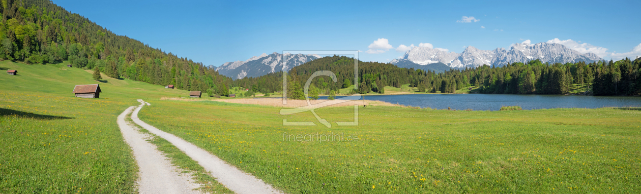 Bild-Nr.: 12763242 Panoramalandschaft Geroldsee erstellt von SusaZoom