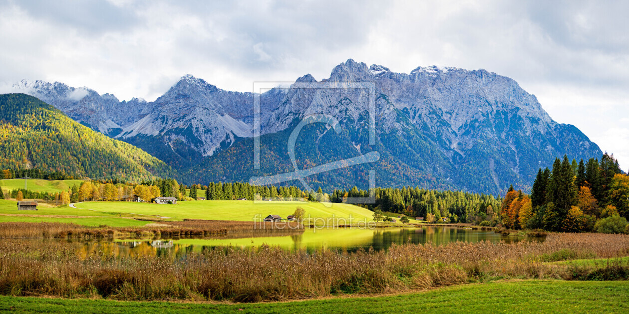 Bild-Nr.: 12763785 Bayern Karwendel im Herbst  erstellt von wompus