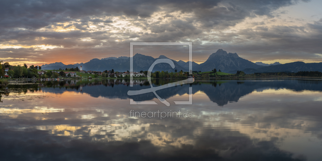 Bild-Nr.: 12764060 Morgens am Hopfensee erstellt von Walter G. Allgöwer