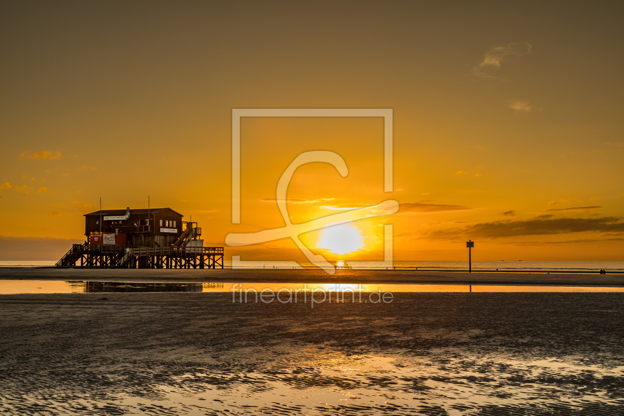Bild-Nr.: 12764249 Schöner Abend in St Peter-Ording erstellt von Ursula Reins