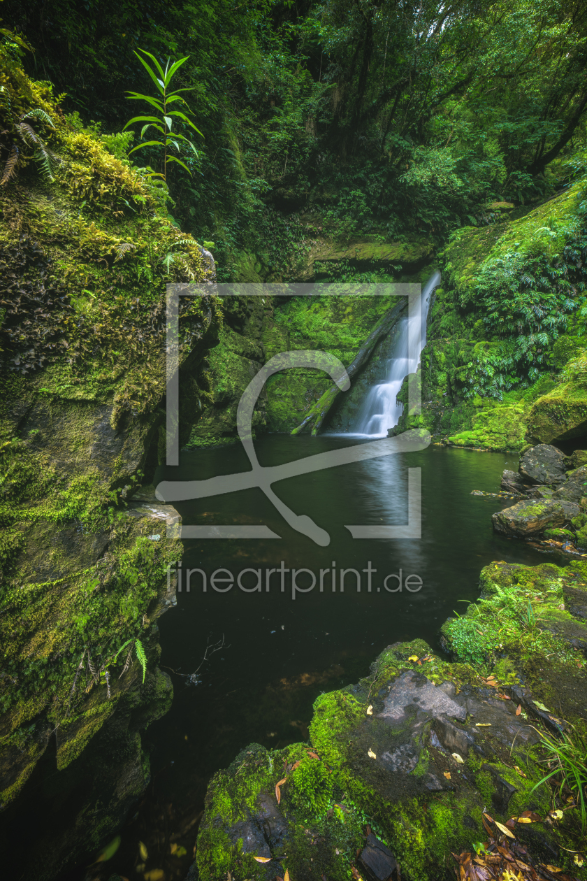 Bild-Nr.: 12764372 Neuseeland The Catlins McLean Wasserfälle erstellt von Jean Claude Castor