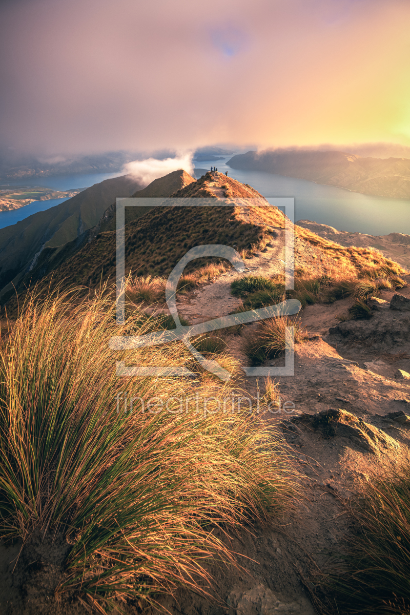Bild-Nr.: 12764619 Neuseeland Roy\'s Peak am Morgen erstellt von Jean Claude Castor