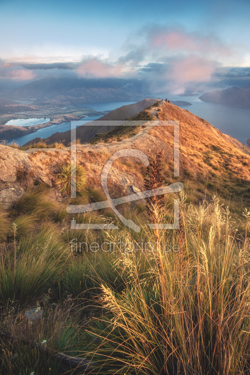 Bild-Nr.: 12764621 Neuseeland Roy\'s Peak im Morgenlicht erstellt von Jean Claude Castor