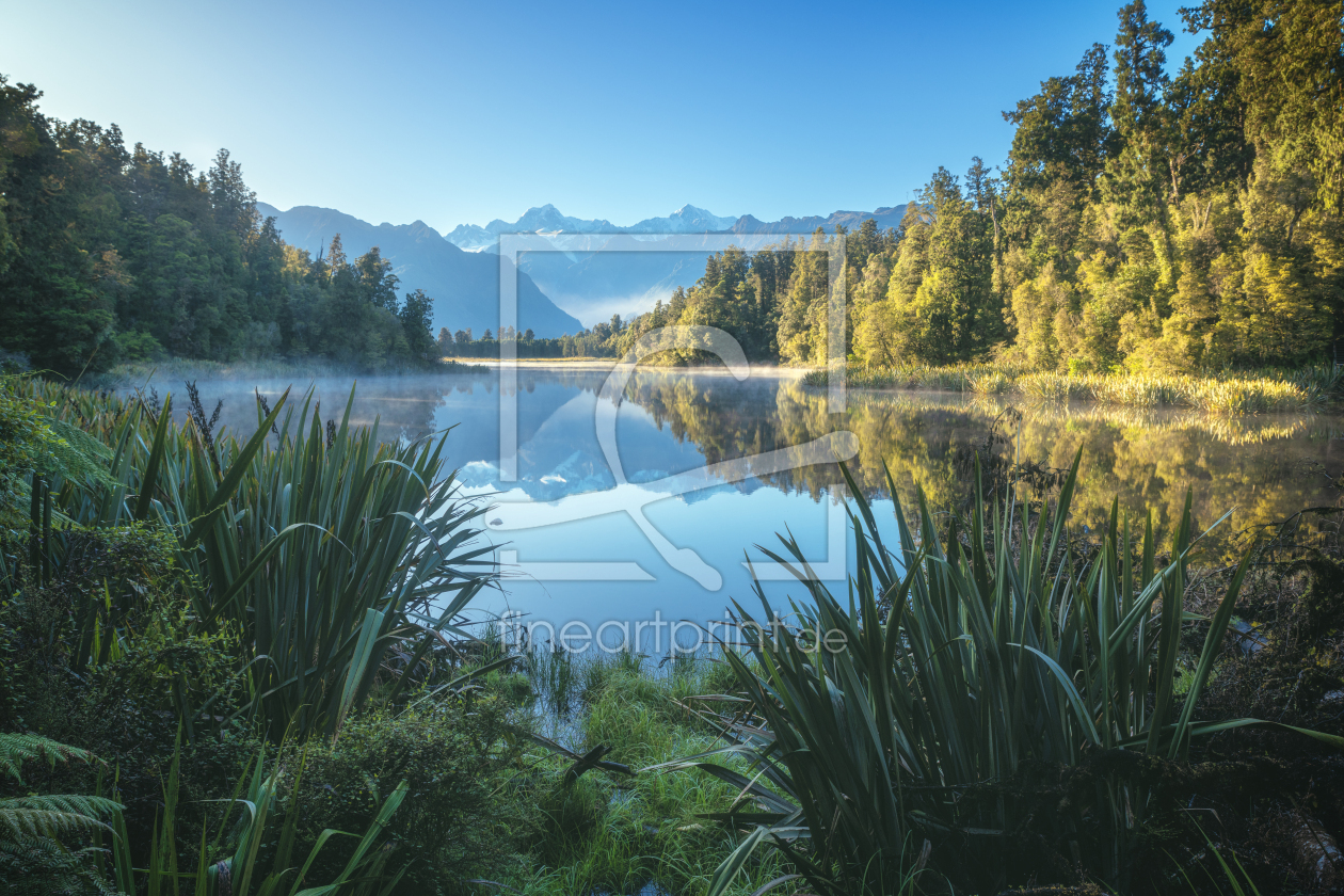 Bild-Nr.: 12764626 Neuseeland lake Matheson am Fox Glacier erstellt von Jean Claude Castor