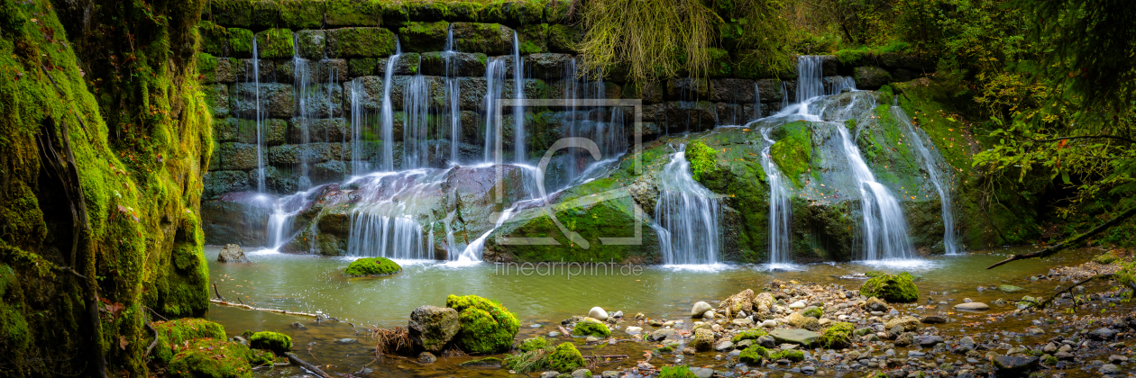 Bild-Nr.: 12765167 Geratser Wasserfall - Panorama erstellt von Martin Martin Wasilewski