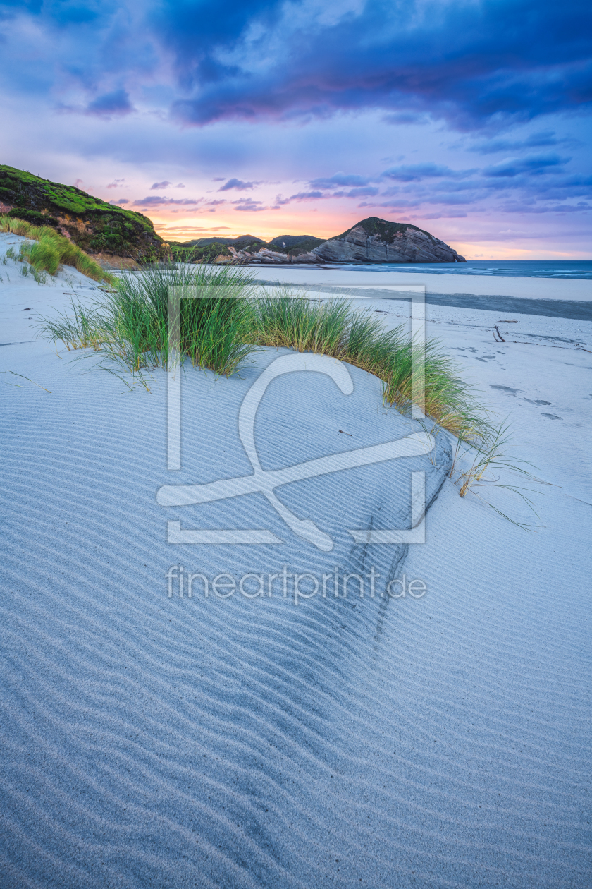 Bild-Nr.: 12765176 Neuseeland Wharariki Beach Sonnenuntergang erstellt von Jean Claude Castor