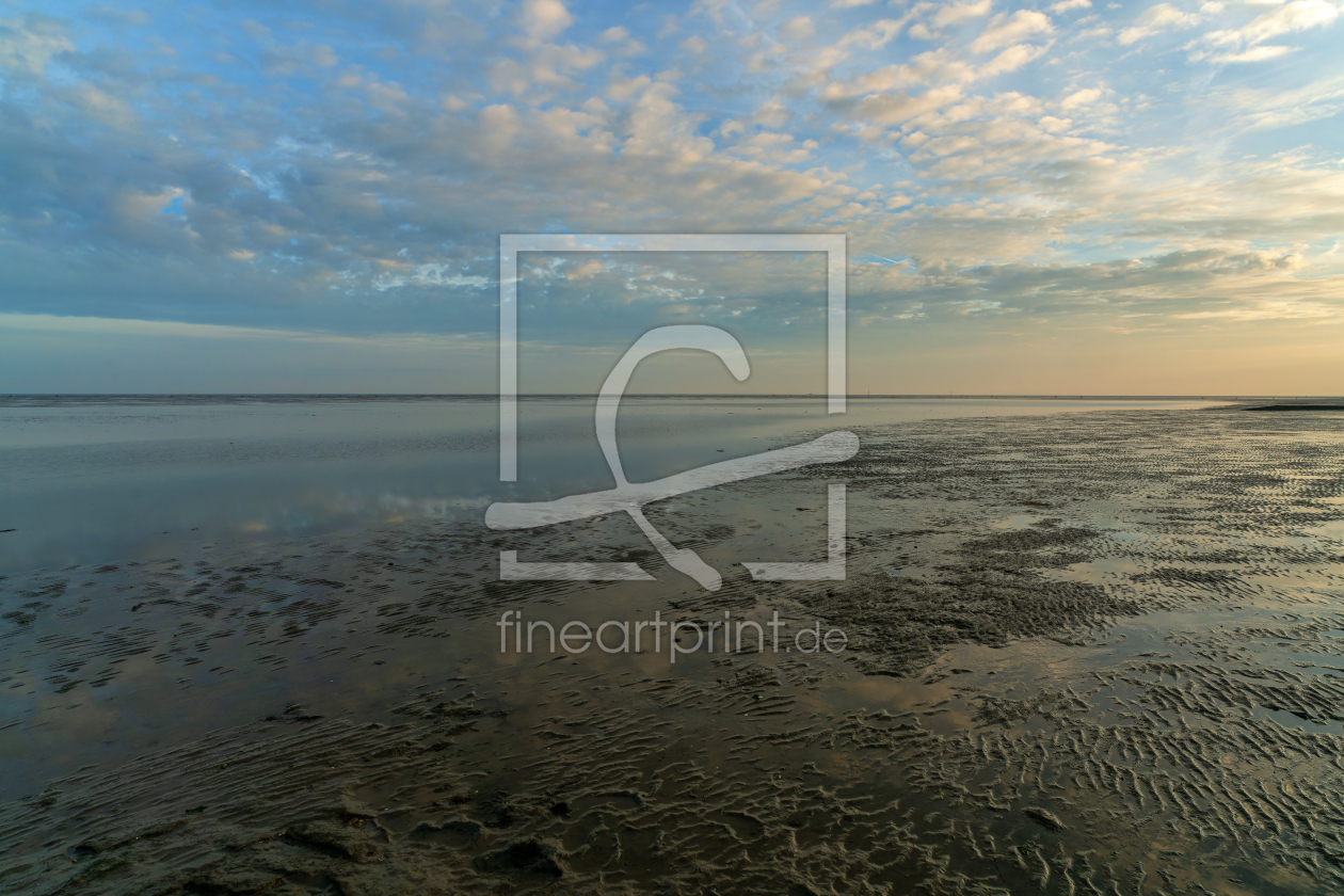 Bild-Nr.: 12766696 Wattenmeer an der Nordsee in Cuxhaven erstellt von volker heide