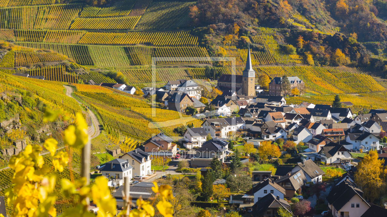 Bild-Nr.: 12766967 Mayschoß im Herbst erstellt von Walter G. Allgöwer