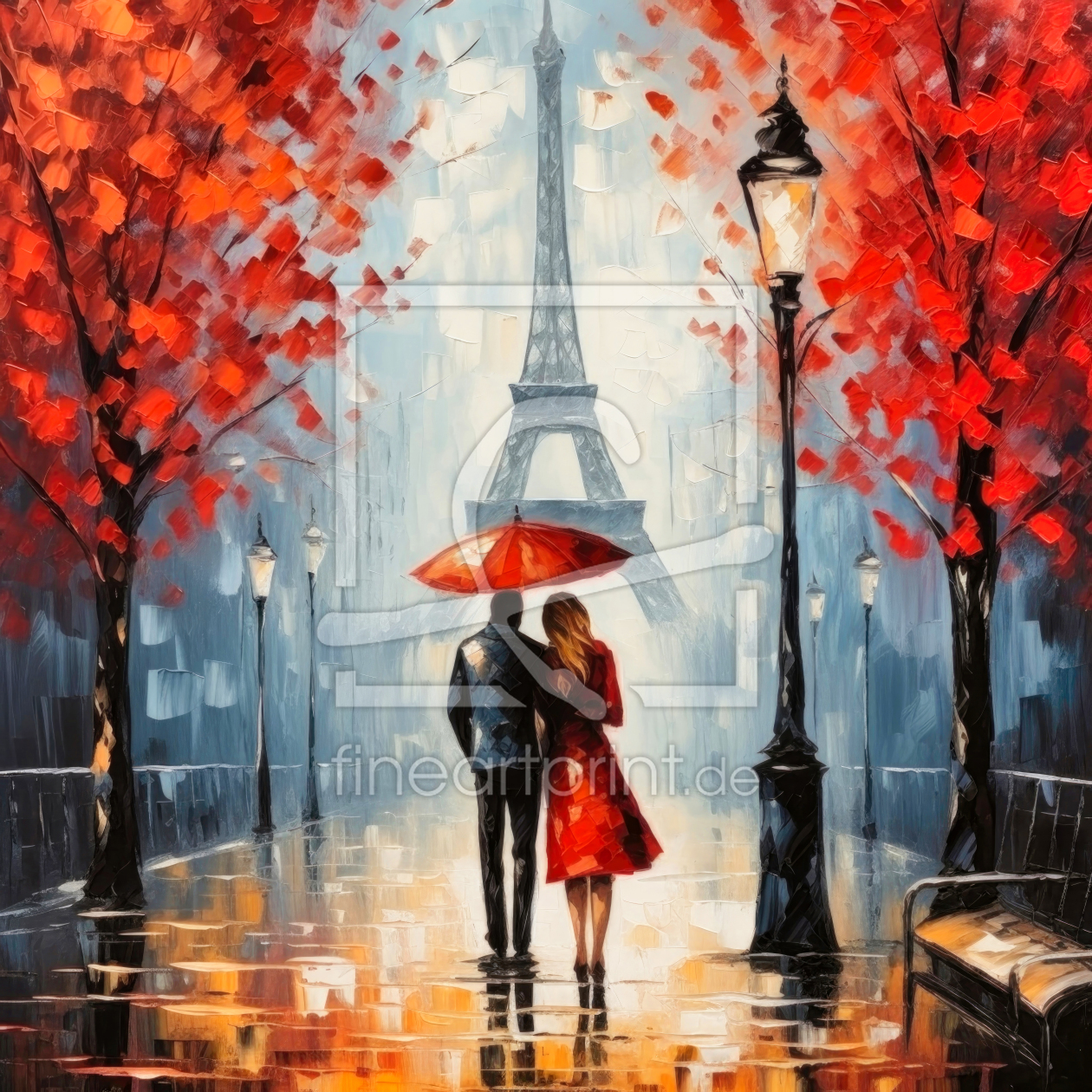 Bild-Nr.: 12767848 Romantisches Paris erstellt von ARTemberaubend