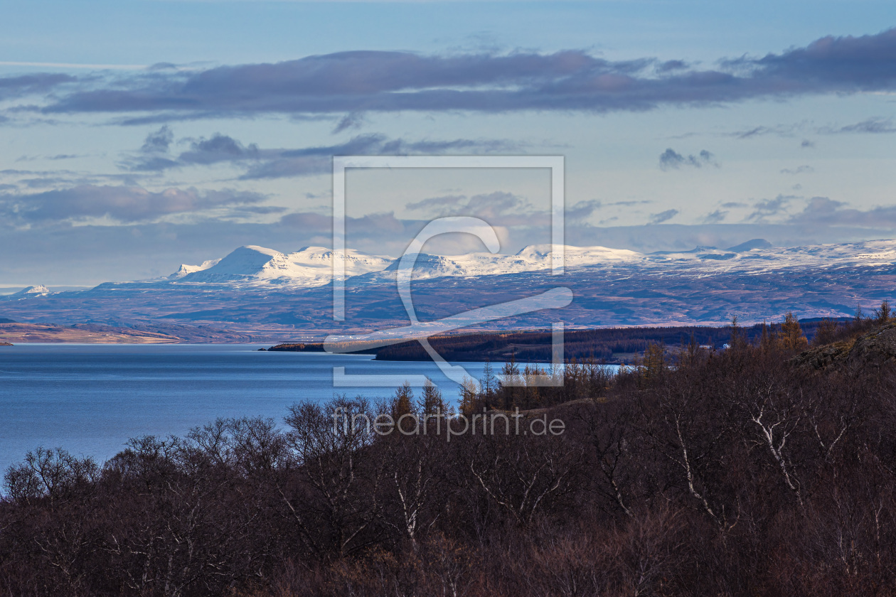 Bild-Nr.: 12768160 Blick über den See Lagarfljot auf Island erstellt von Rico Ködder