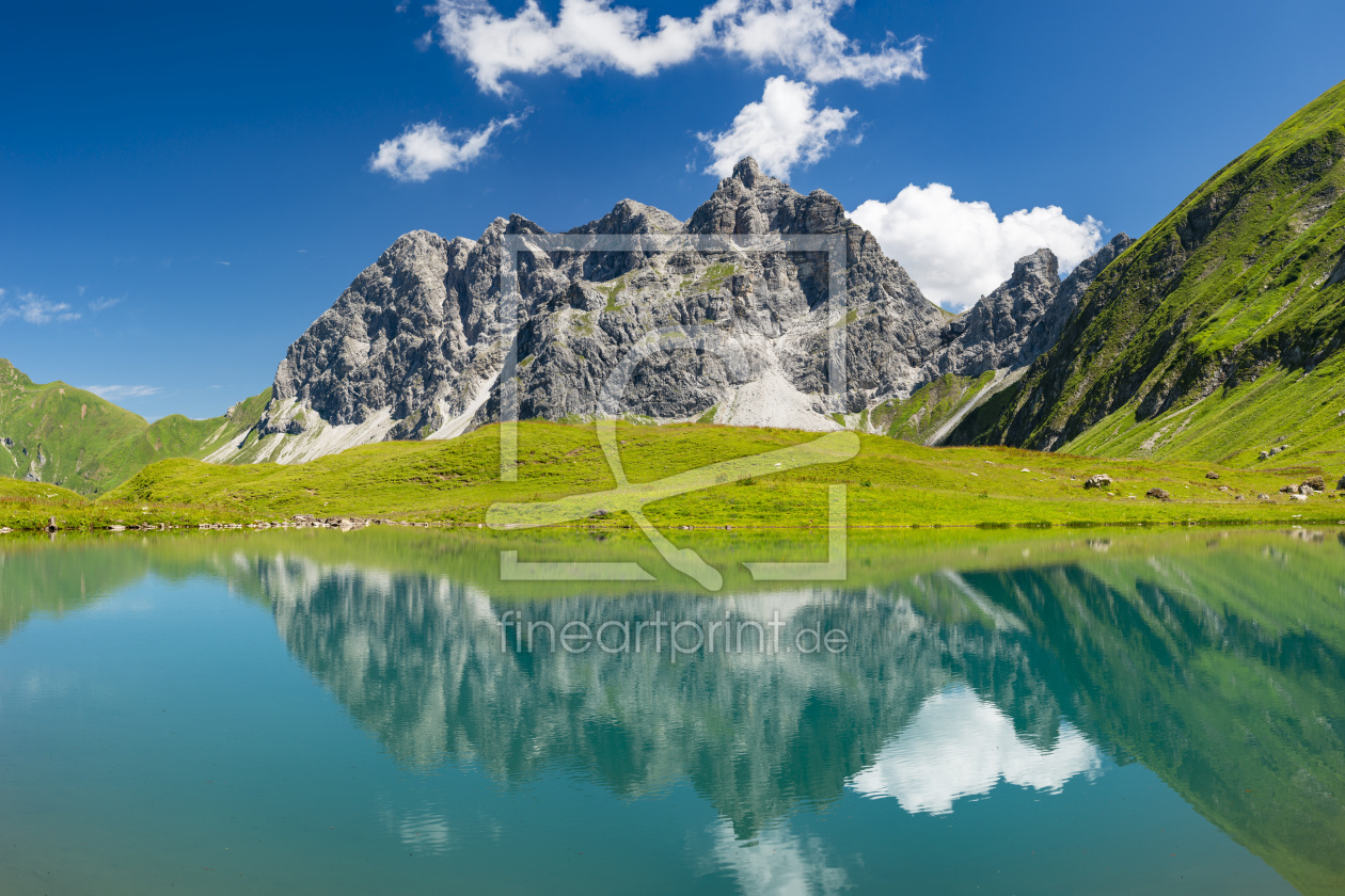 Bild-Nr.: 12768868 Eissee und Großer Wilder erstellt von Walter G. Allgöwer