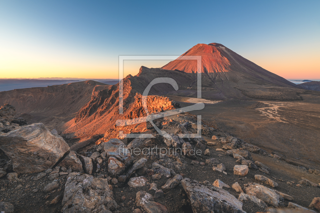 Bild-Nr.: 12769988 Neuseeland Schicksalsber Mount Ngauruhoe erstellt von Jean Claude Castor