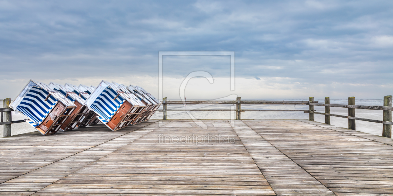 Bild-Nr.: 12770499 SPO Strandkörbe und Meer erstellt von Ursula Reins