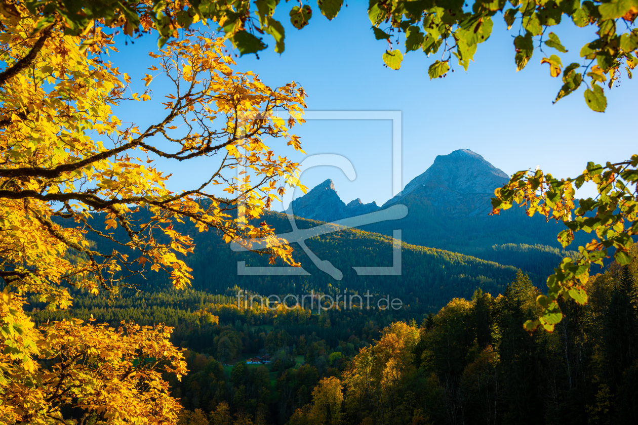 Bild-Nr.: 12770724 Watzmann im Herbst erstellt von Martin Martin Wasilewski