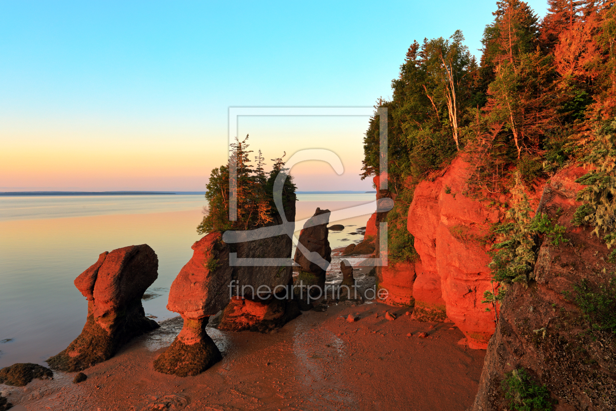 Bild-Nr.: 12778627 Flowerpot Rocks am Cape Hopewell in Kanada erstellt von usafan