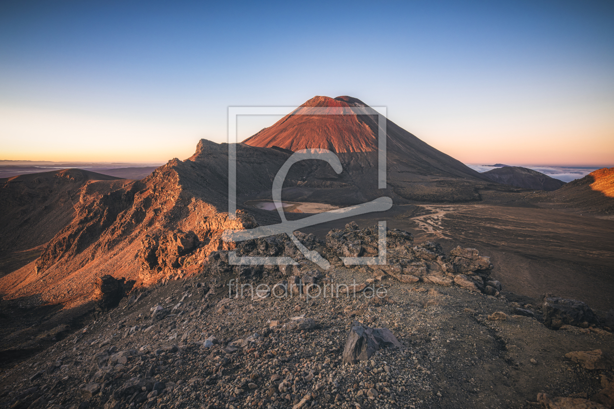 Bild-Nr.: 12779445 Neuseeland Mount Ngauruhoe Tongariro Nationalpark erstellt von Jean Claude Castor