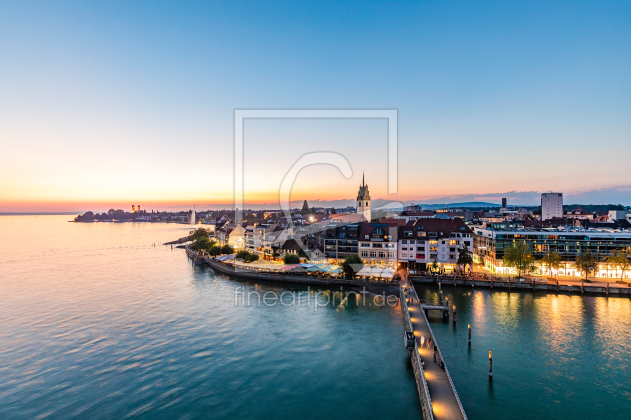 Bild-Nr.: 12779653 Friedrichshafen am Bodensee am Abend erstellt von dieterich