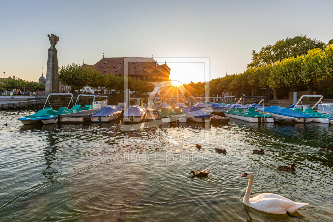 Bild-Nr.: 12779676 Schwan und Konzilgebäude in Konstanz am Bodensee erstellt von dieterich