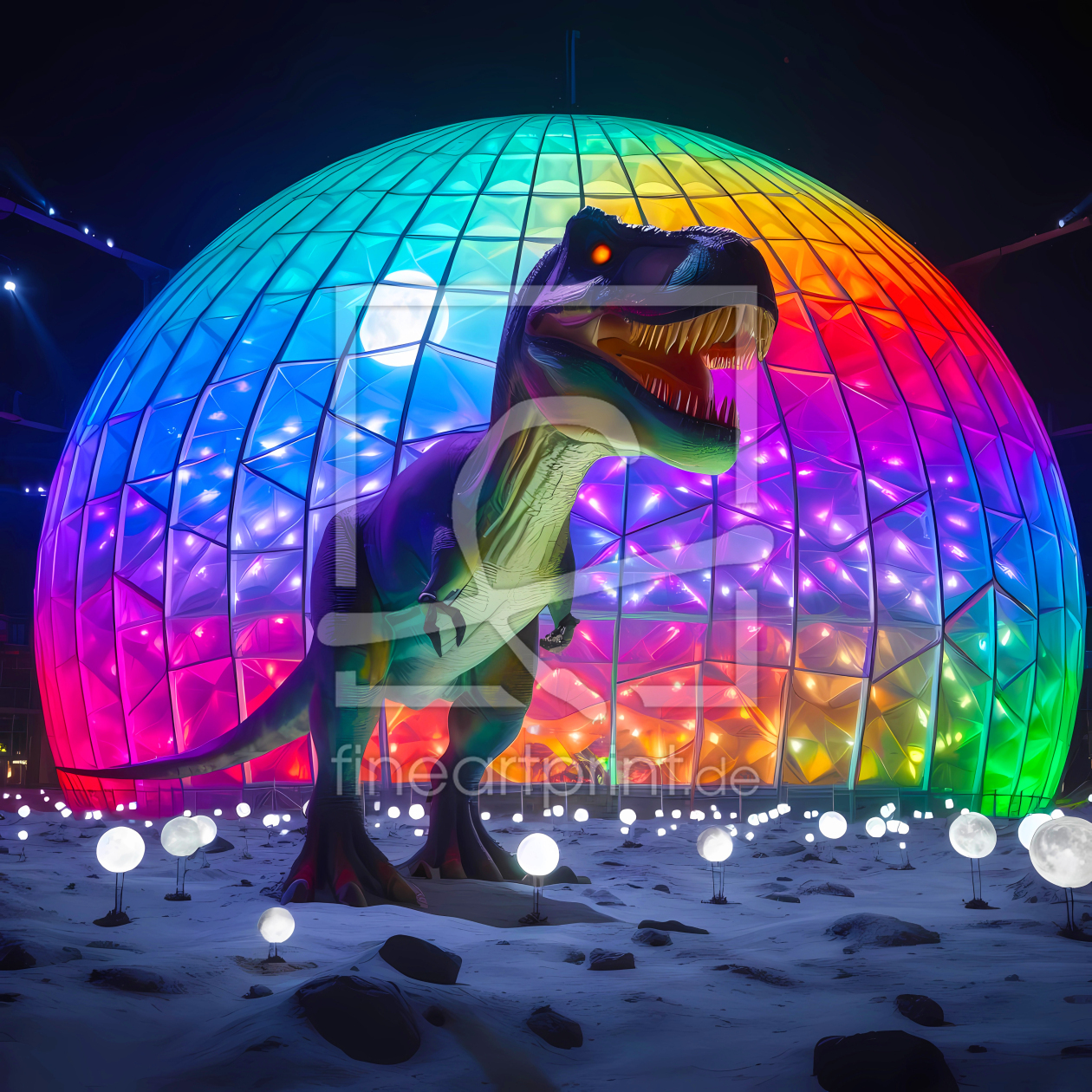 Bild-Nr.: 12780912 Kinderzimmerbild Dinosaurier erstellt von wompus