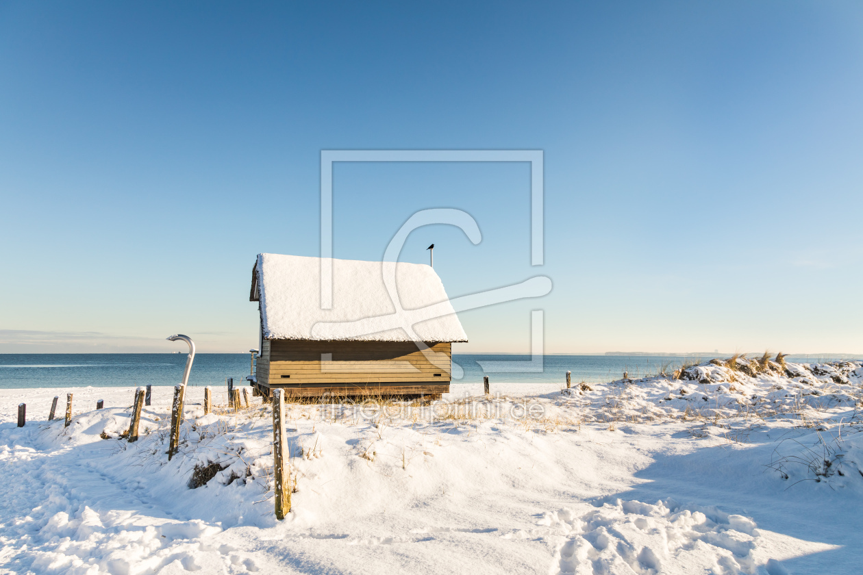 Bild-Nr.: 12781476 Weiße Winterdecke an der Ostsee  erstellt von Ursula Reins
