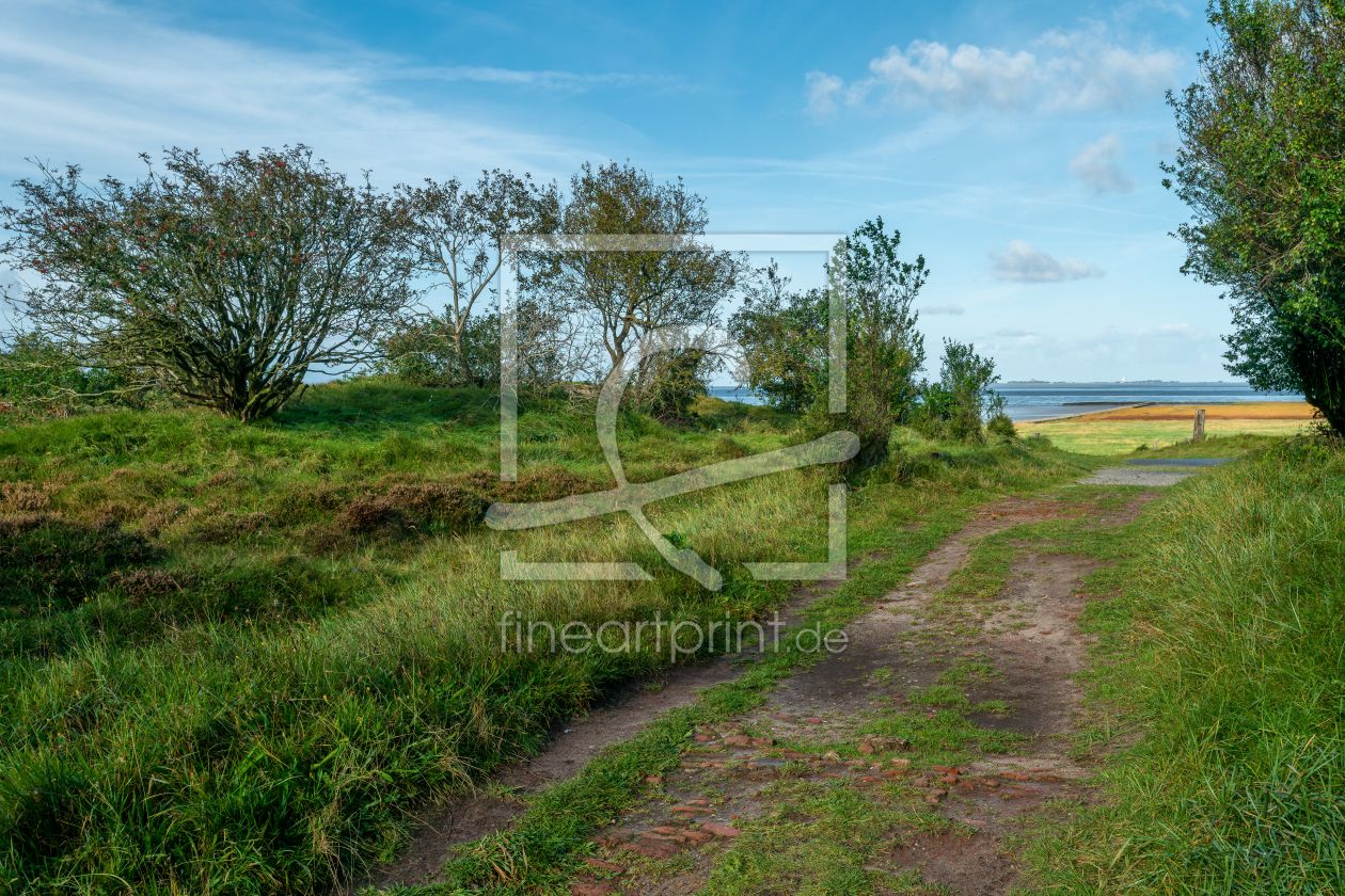 Bild-Nr.: 12783128 Blick auf die Nordseeund die Insel Neuwerk erstellt von volker heide