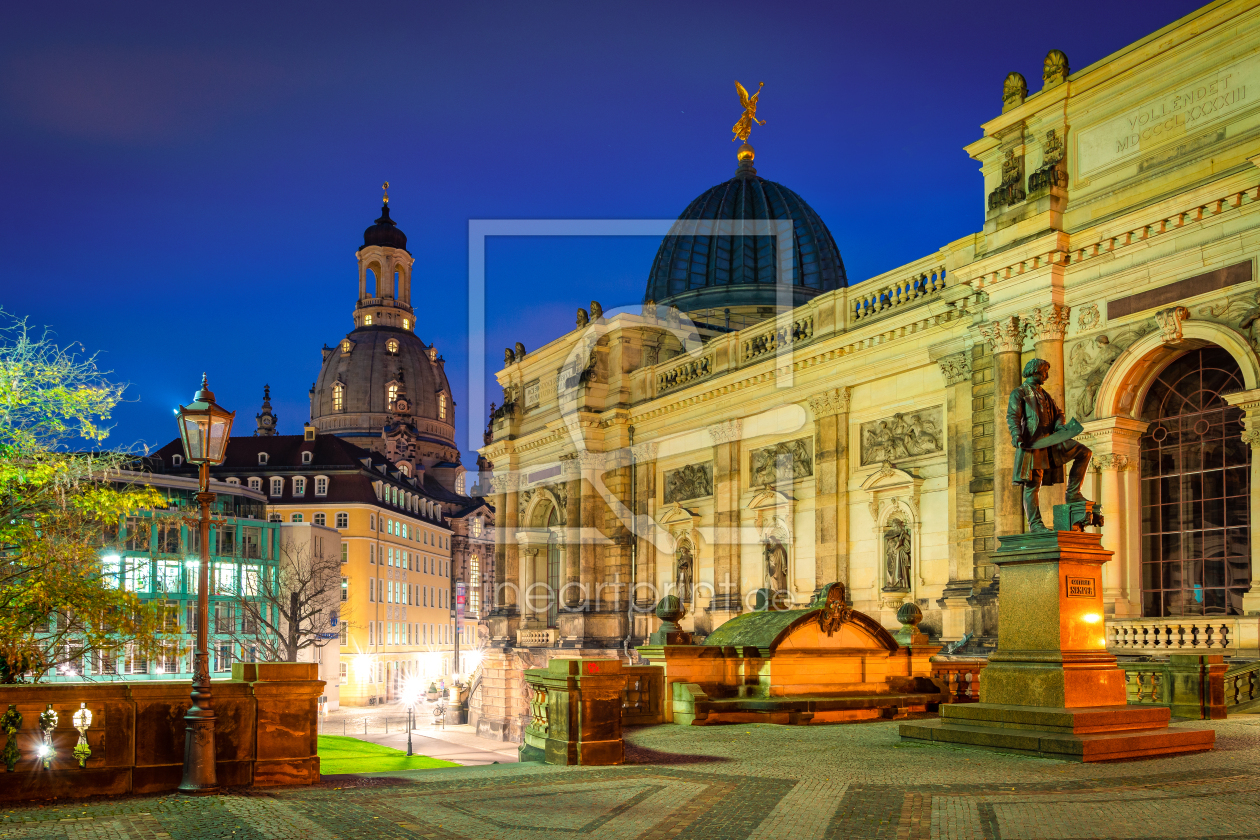 Bild-Nr.: 12785294 Abend in Dresden erstellt von Martin Martin Wasilewski