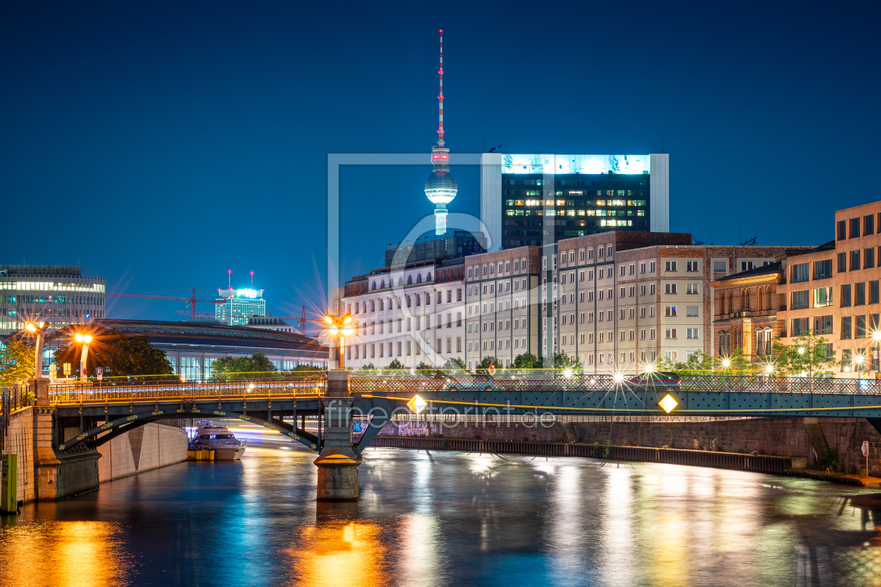 Bild-Nr.: 12785301 Berlin bei Nacht erstellt von Martin Wasilewski