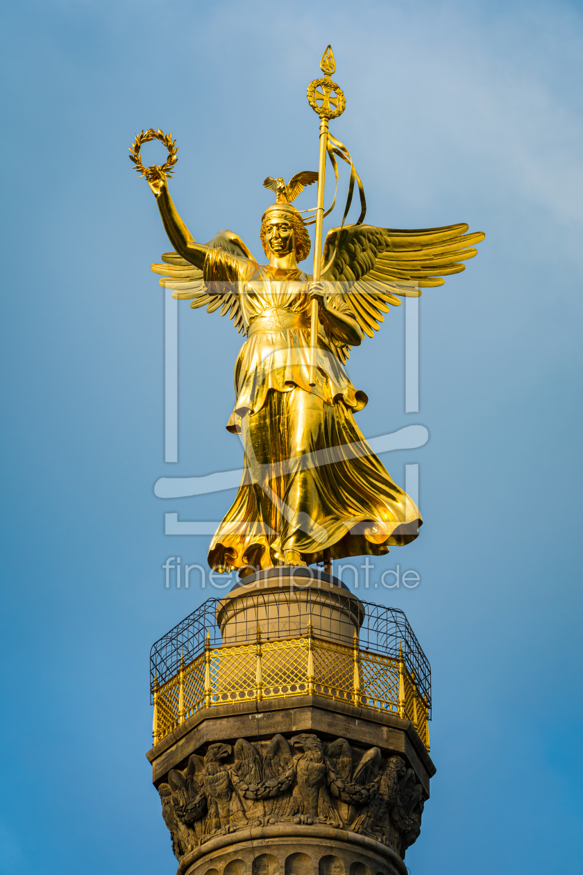 Bild-Nr.: 12785305 Die Goldelse auf der Siegessäule in Berlin erstellt von Martin Martin Wasilewski