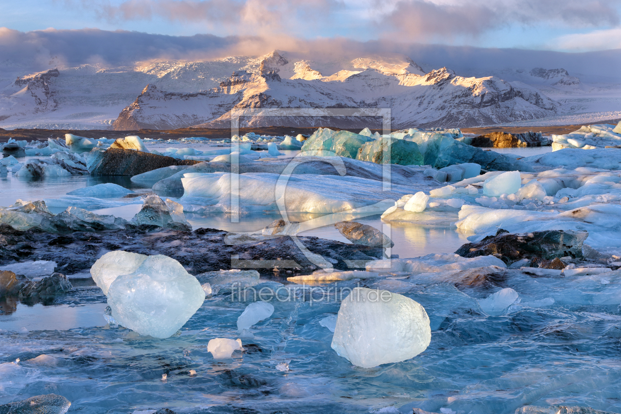 Bild-Nr.: 12791179 Gletscher-Lagune Jökulsarlon in Ost-Island erstellt von usafan