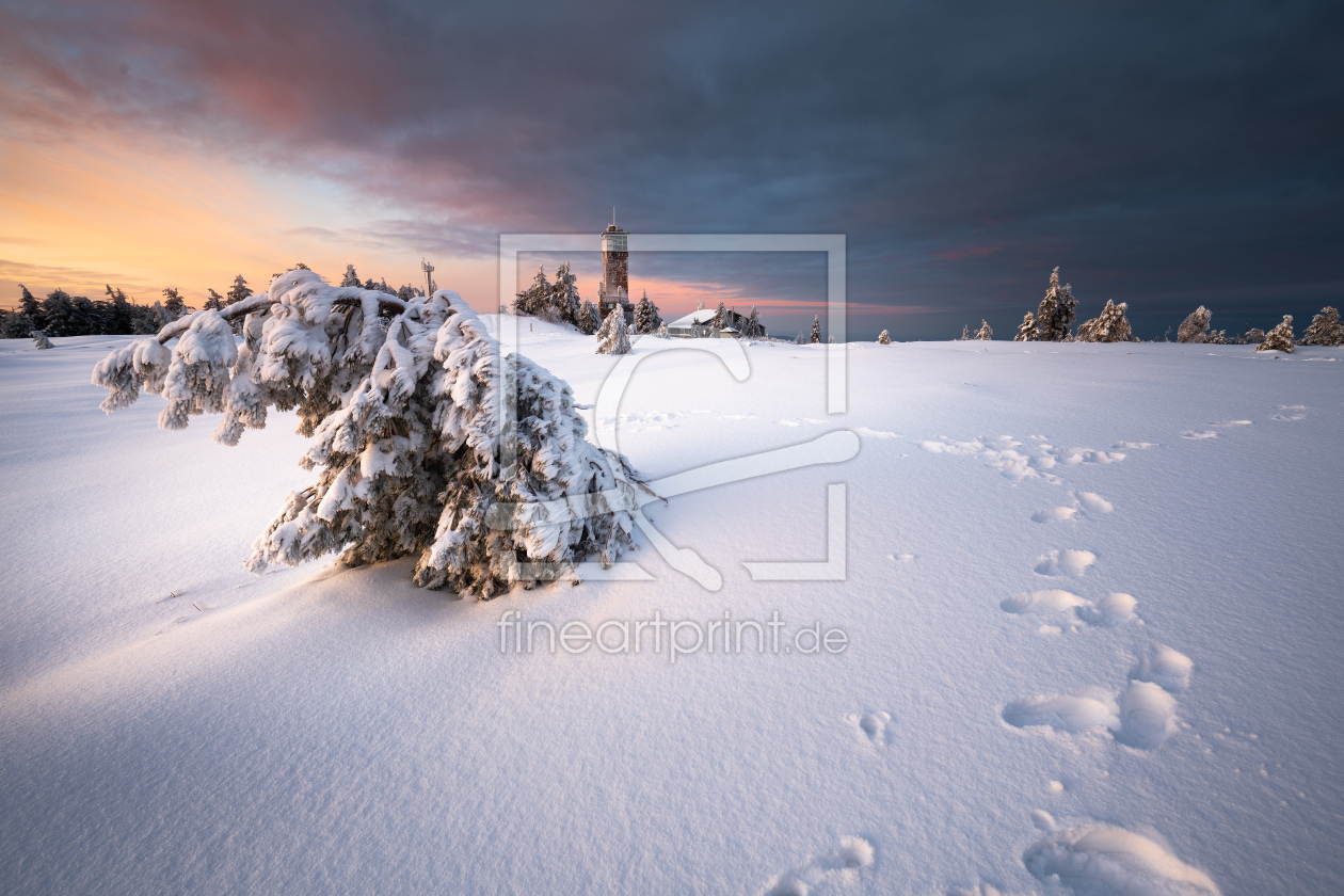Bild-Nr.: 12793456 Winterlandschaft auf der Hornisgrinde erstellt von Marcel Heinzmann