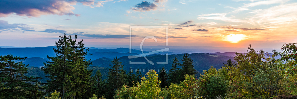 Bild-Nr.: 12795610 Blick vom Schliffkopf im Schwarzwald erstellt von dieterich