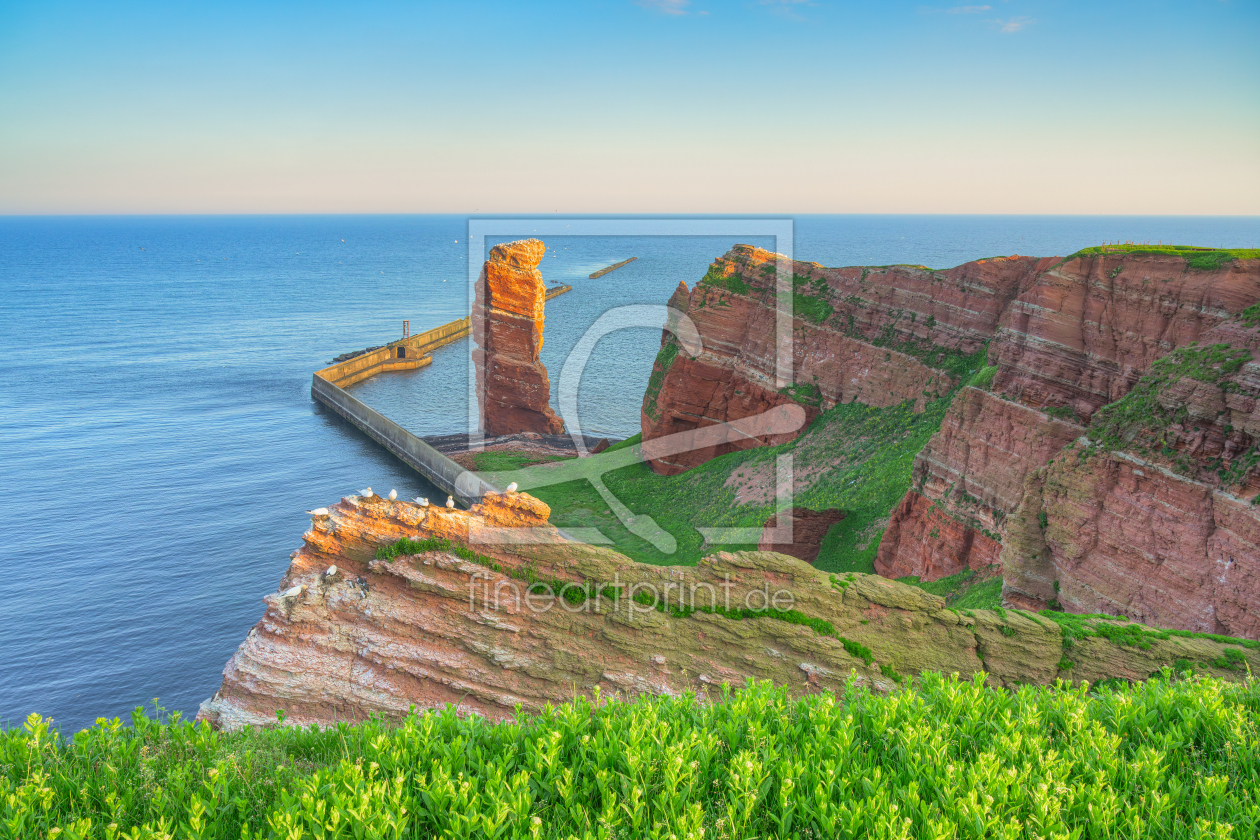 Bild-Nr.: 12797657 Morgens auf Helgoland erstellt von Michael Valjak