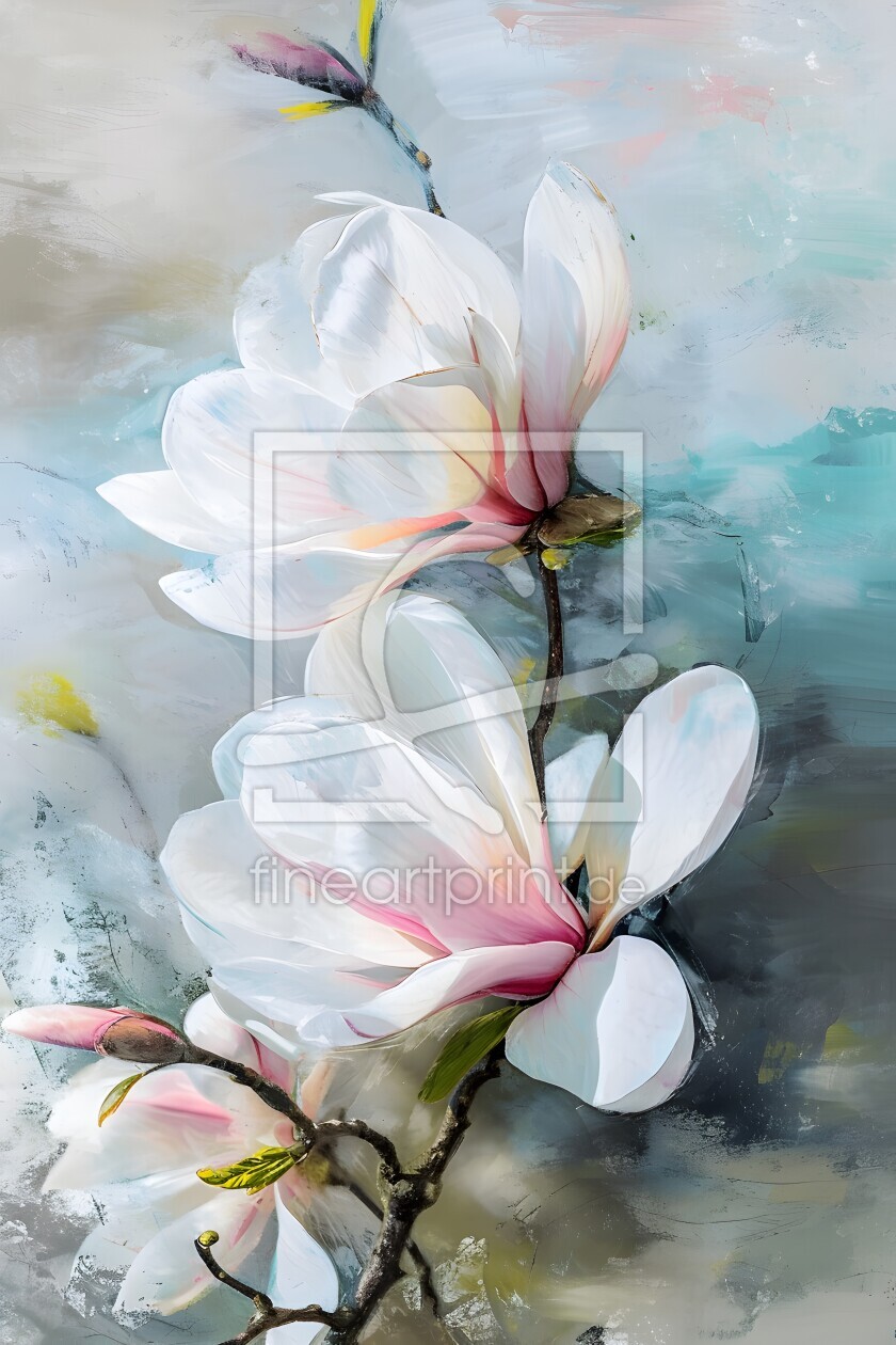 Bild-Nr.: 12798400 Magnolienblüten erstellt von Heike  Hultsch