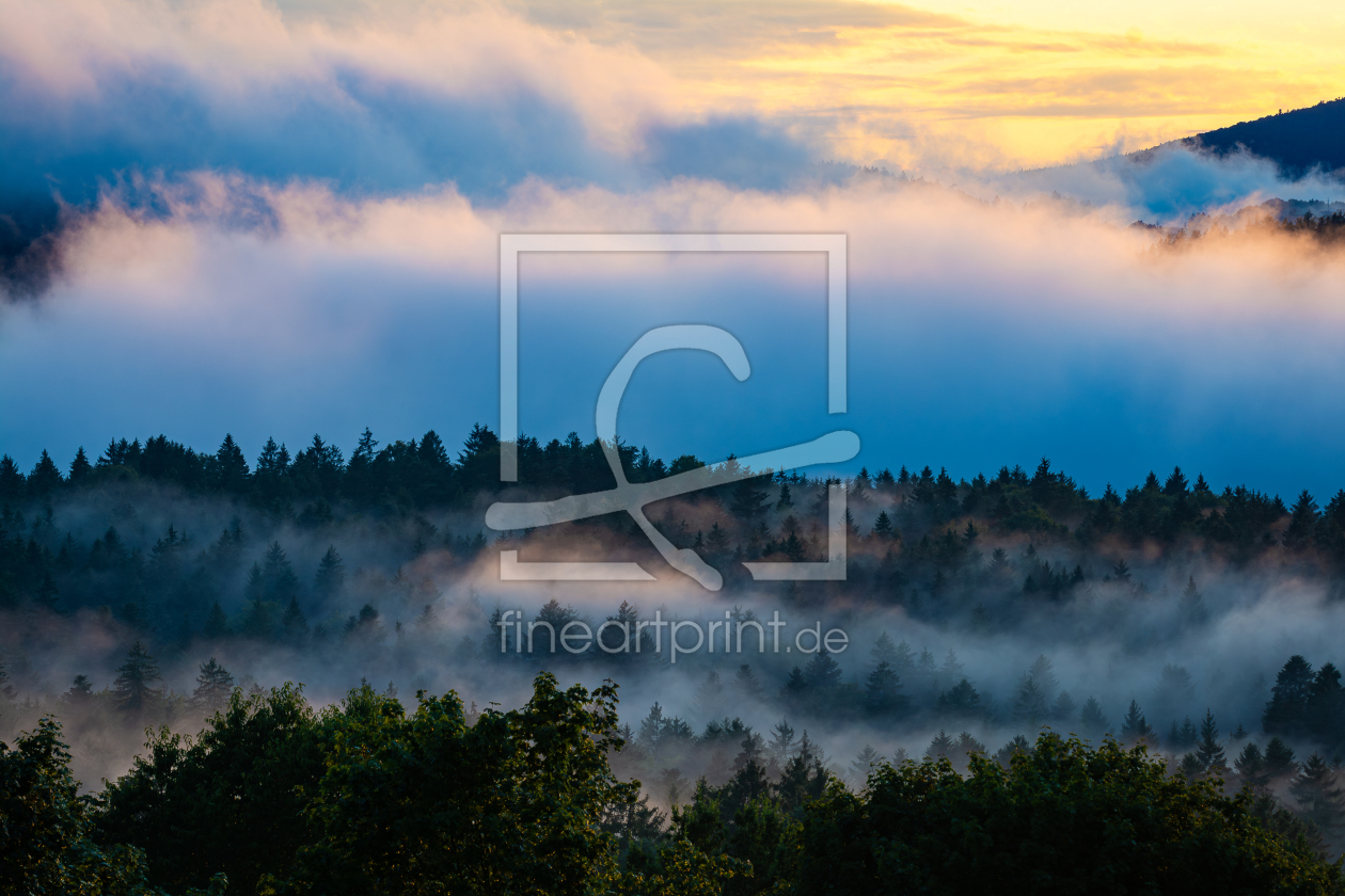 Bild-Nr.: 12798563 Nebel im Bayerischen Wald erstellt von Martin Martin Wasilewski