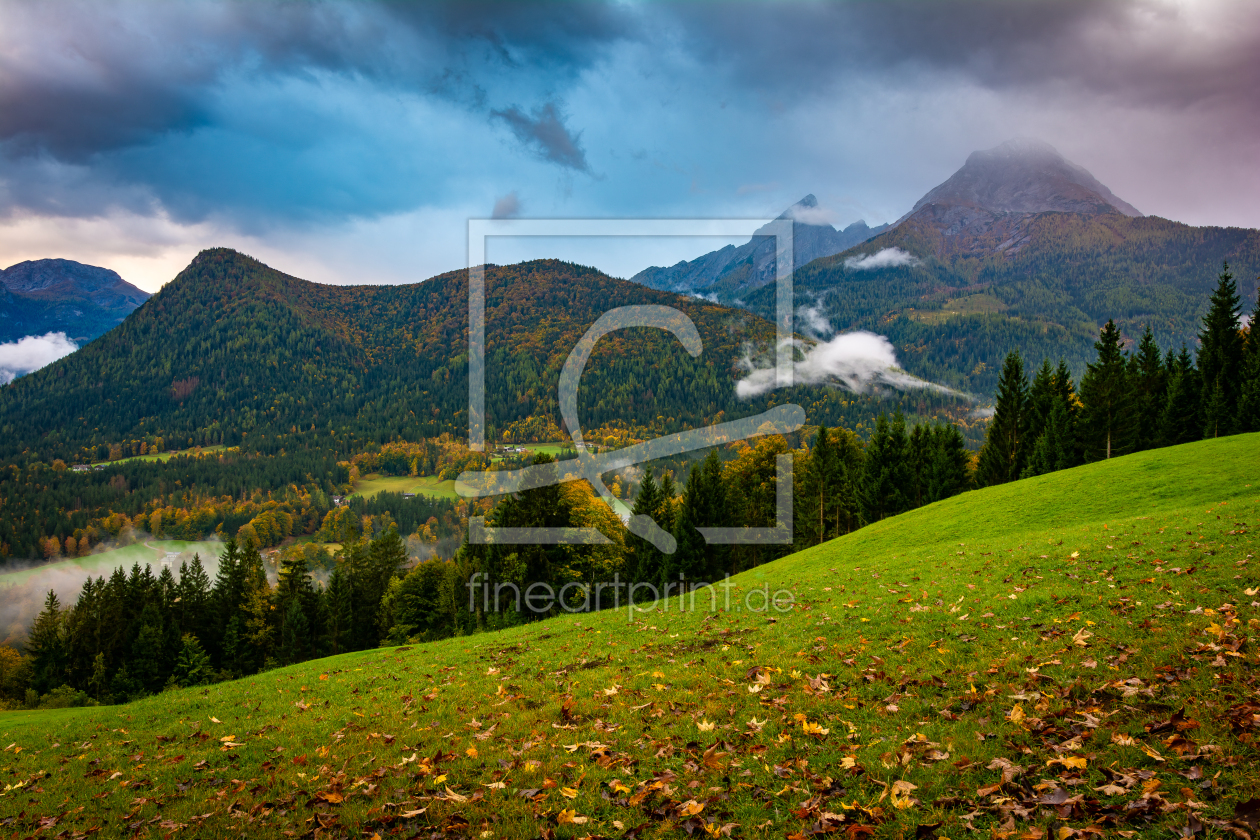 Bild-Nr.: 12798564 Watzmann im Herbst erstellt von Martin Martin Wasilewski