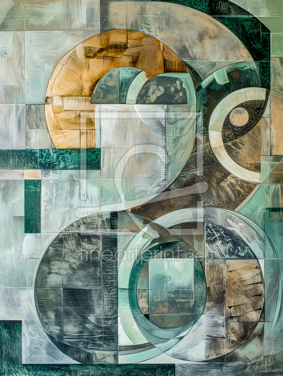 Bild-Nr.: 12798923 Kubistischer Rausch KI erstellt von Steffen Gierok