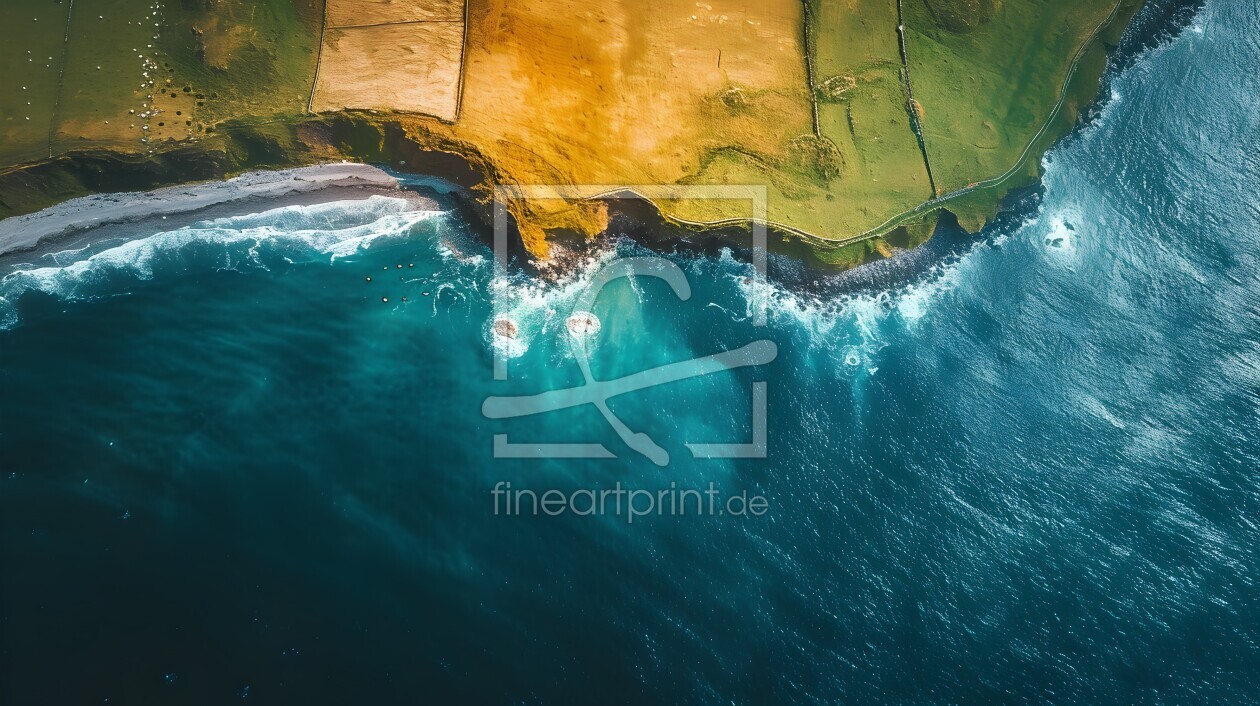 Bild-Nr.: 12800206 Fantasie Küstenlandschaft KI erstellt von Heike  Hultsch