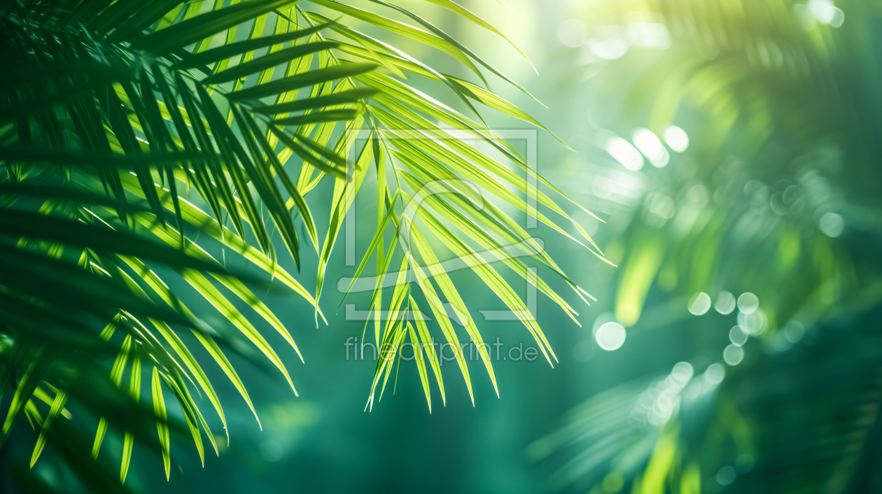 Bild-Nr.: 12800698 Jungel Blätter KI erstellt von Steffen Gierok