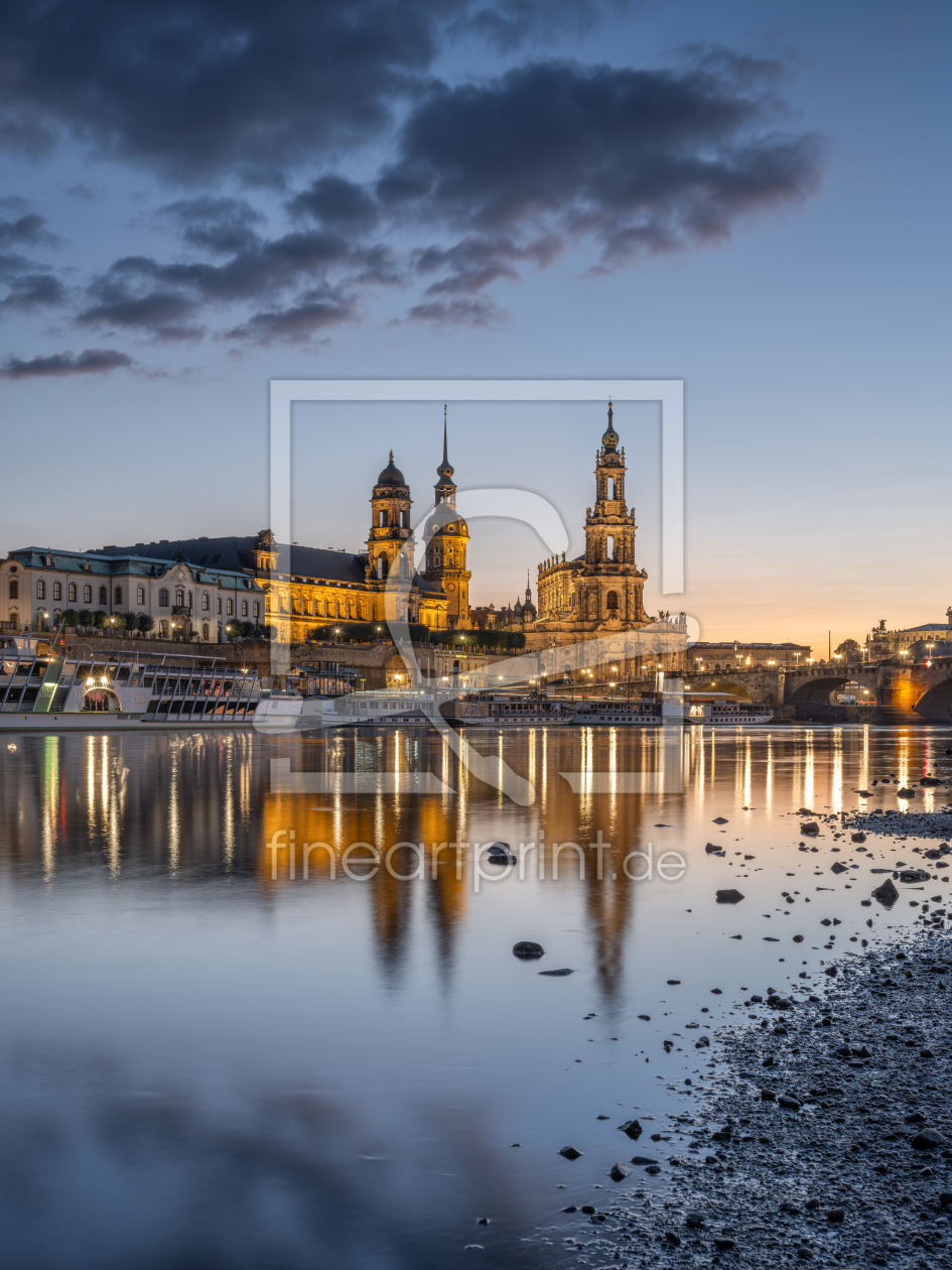 Bild-Nr.: 12803343 Dresden Stadtansicht am Abend erstellt von eyetronic