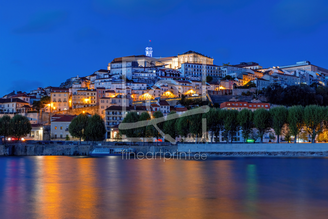 Bild-Nr.: 12803883 Coimbra zur blauen Stunde erstellt von Vossiem