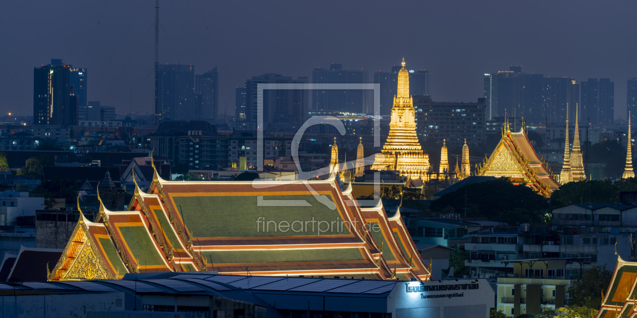 Bild-Nr.: 12804221 Wat Arun und Wat Pho erstellt von Walter G. Allgöwer