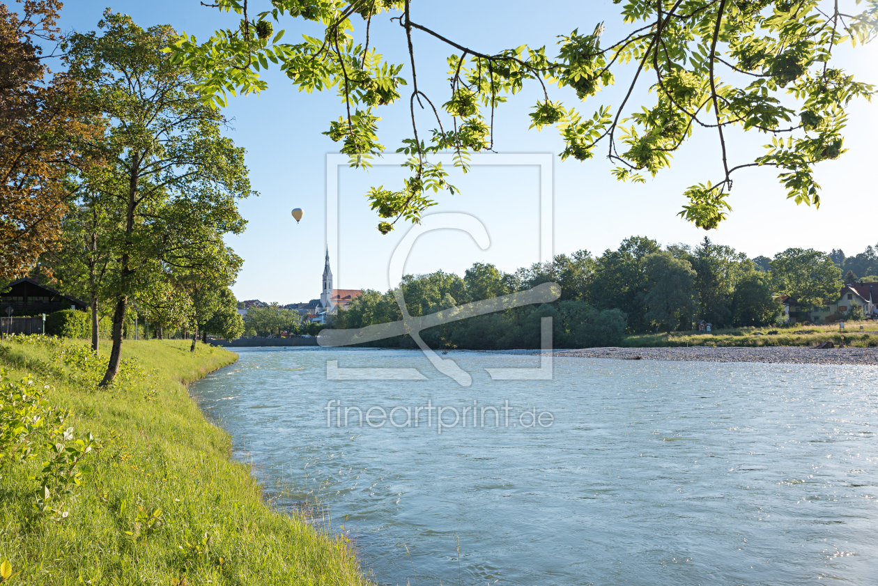 Bild-Nr.: 12804223 Isar in Bad Tölz Frühlingslandschaft erstellt von SusaZoom