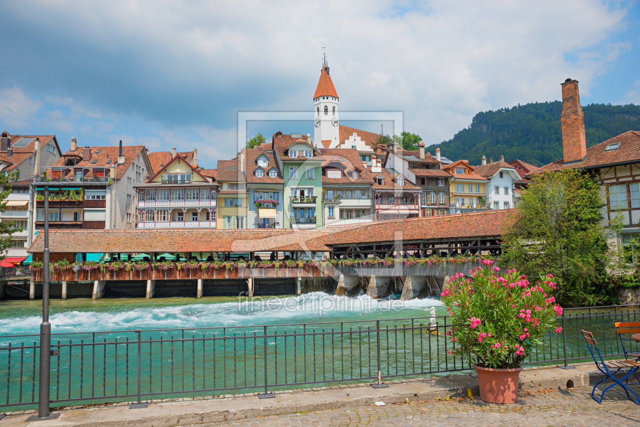 Bild-Nr.: 12806663 Altstadt Thun an der Aare erstellt von SusaZoom