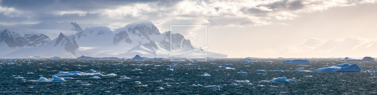 Bild-Nr.: 12808303 Sonnenuntergang in der Antarktis erstellt von eyetronic